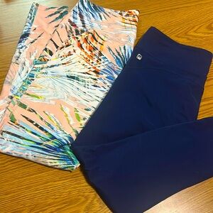 Bundle! Fabletics yoga leggings. Size Large